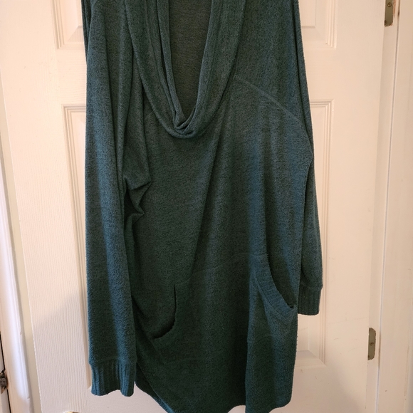torrid Sweaters - Green cowl neck lightweight sweater